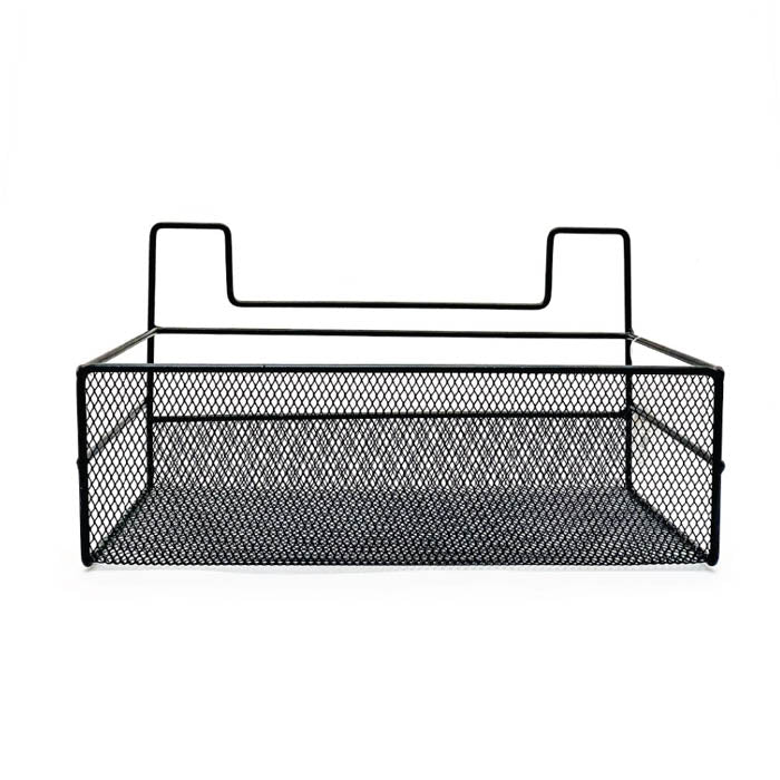 ORGANIZADOR COLGANTE ACERO 26x13.5x13.5CM NEGRO