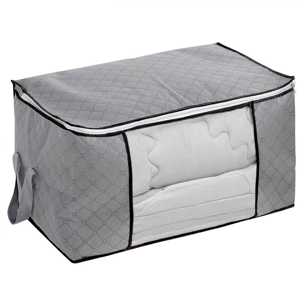 Caja Organizadora con Visor Gris Decoteam