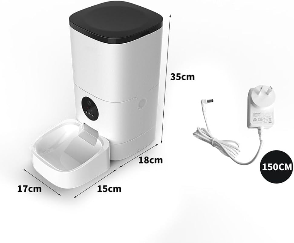 Smart Feeder™ con Cámara HD – 4L, Control desde App