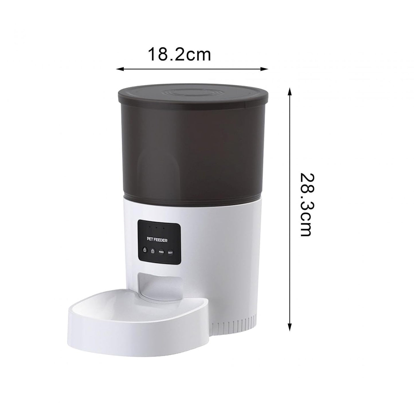 Smart Pet Feeder™ 3L A-DWY02 – Comedero Automático con Control de Porciones y Grabación de Voz