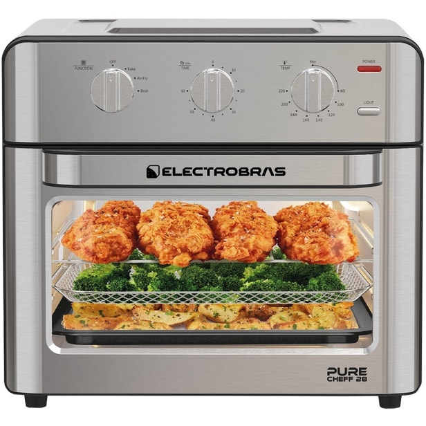 Horno & Air Fryer 28L Pure Cheff Electrobras