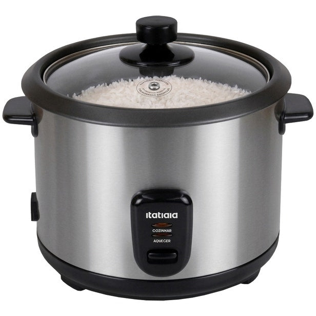 Olla Eléctrica de Arroz - 10 Tazas Tapa de Vidrio Itatiaia