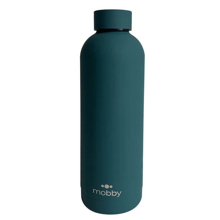 BOTELLA TERMICA DOBLE PARED 500ML VERDE MOBBY