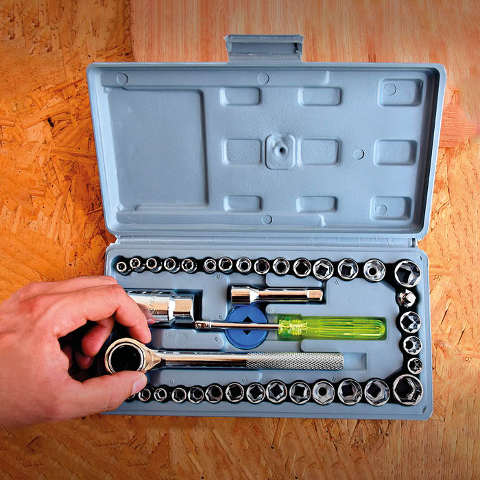 KIT CAJA DE DADOS NAPPO 40PCS NHK-047