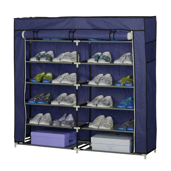 ZAPATERA DE TELA DOBLE T-2712 DECOTEAM AZUL