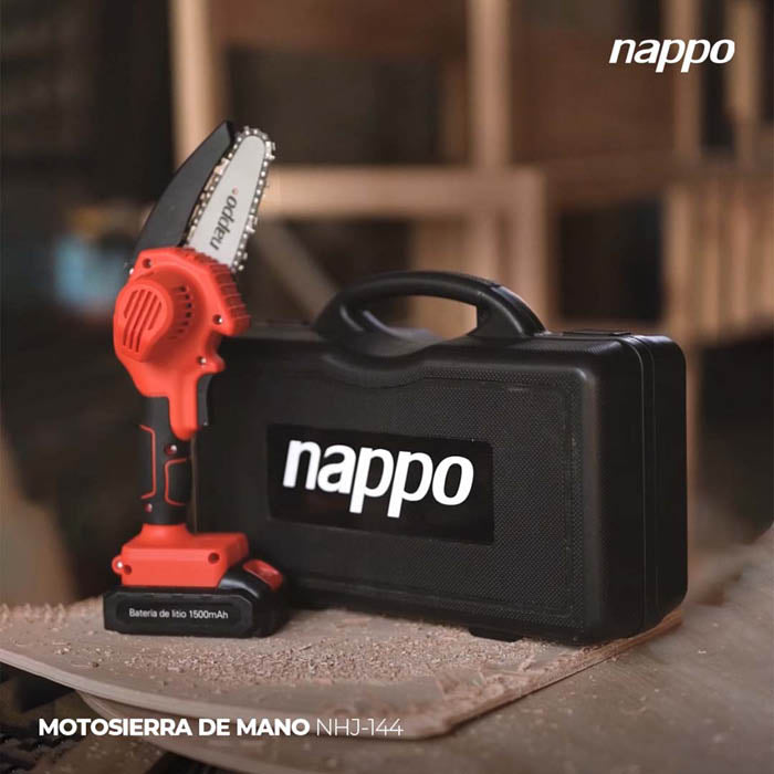MOTOSIERRA DE MANO NAPPO NHJ-144 4"