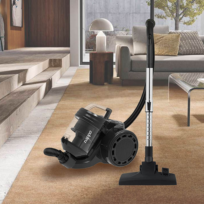 ASPIRADORA NAPPO SIN BOLSA NLAH-166 NEGRA