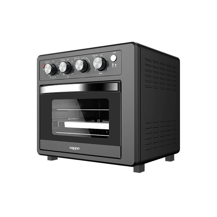 HORNO ELECTRICO Y FREIDORA SIN ACEITE 25L NAPPO NEH-186