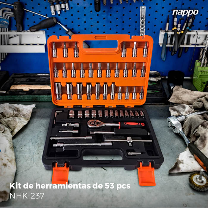 JUEGO DE DADOS DE 53 PCS NAPPO NHK-237