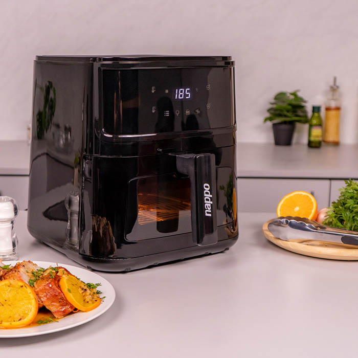 FREIDORA DIGITAL SIN ACEITE NAPPO ICON 6,5L NEF-252