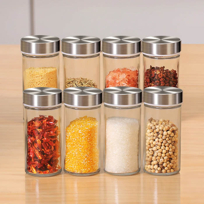SET DE ESPECIEROS 20PCS (100ML) CON BASE GIRATORIA CROIX CME-035
