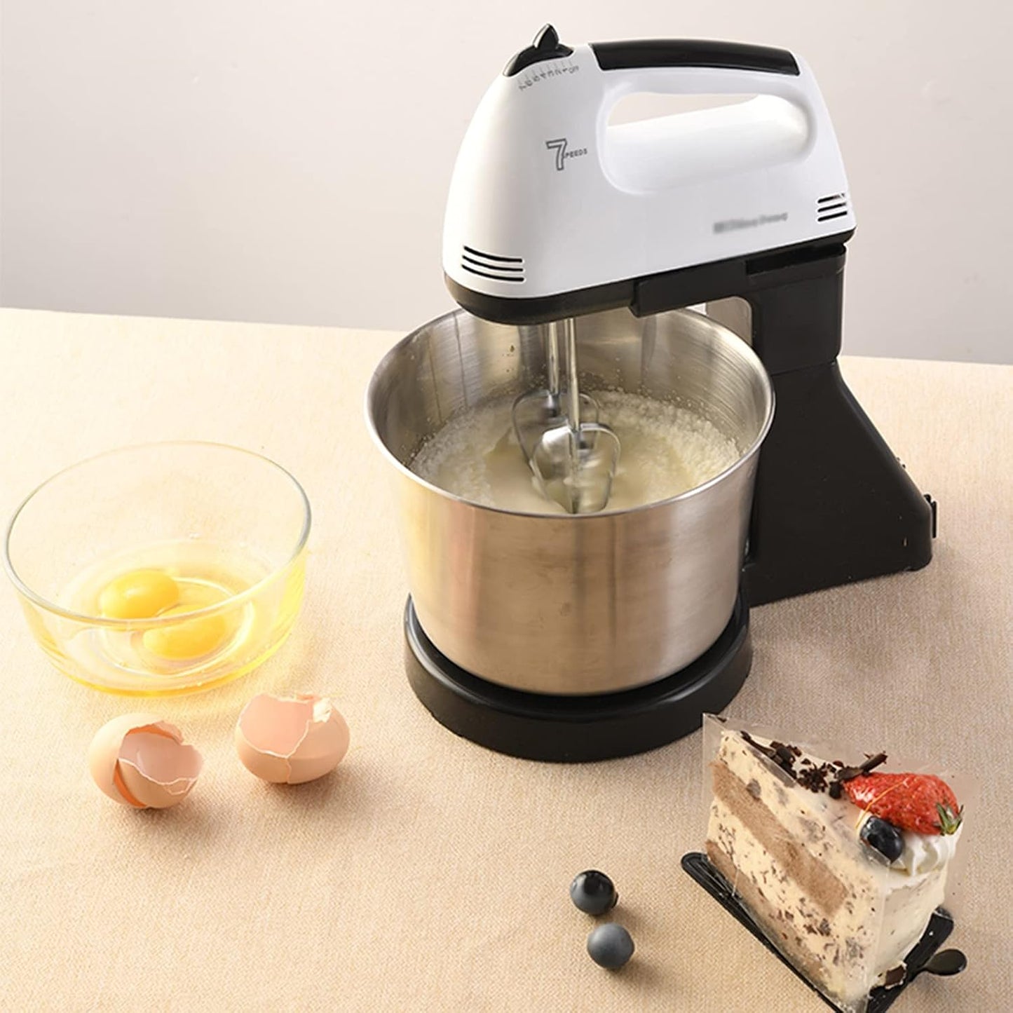 Batidora 2 en 1 LUMA BELLA B-2012 – 7 Velocidades + Turbo, con Bowl Inoxidable de 2L