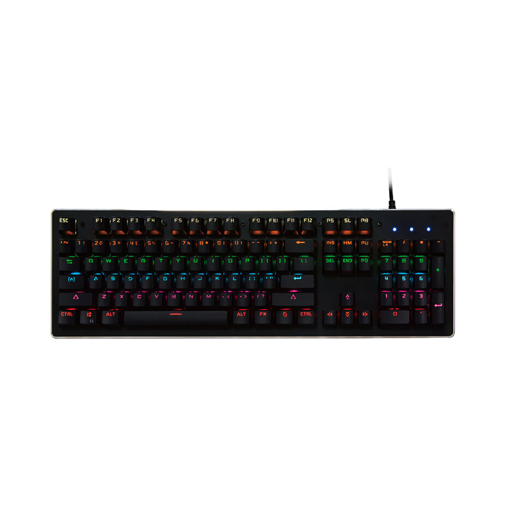 Teclado Gamer Mecánico GK-301 RGB Outemu Blue Portugués