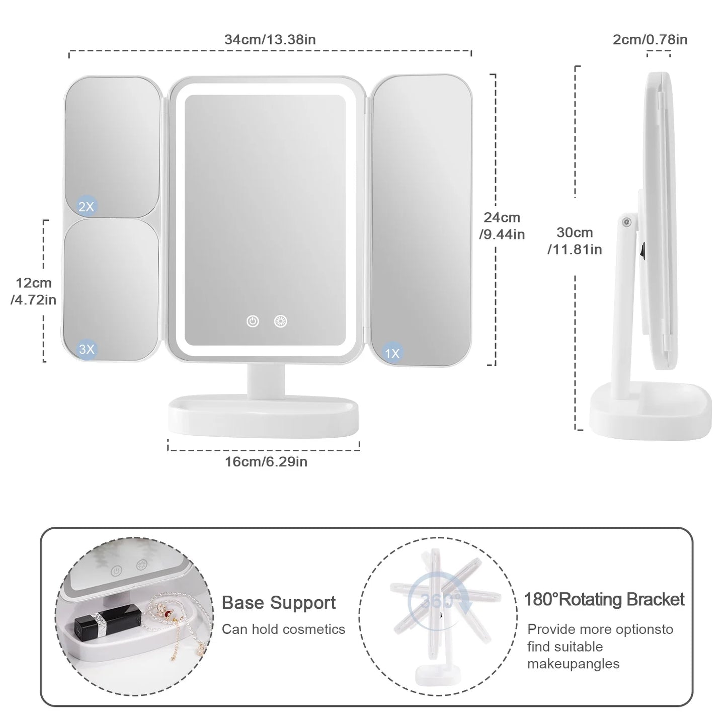 MAKE UP MIRROR A-M15