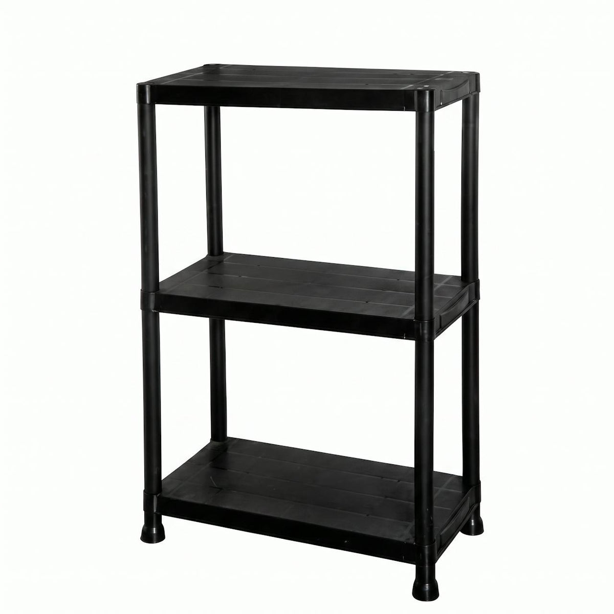 Estantería Organizadora SATE A05-518H Negra 3 Estantes 60x30x91 cm