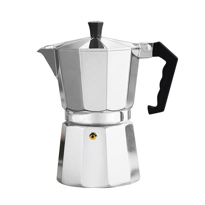 CAFETERA ITALIANA ALUMINIO 600ML 12T PLATA VARENNA