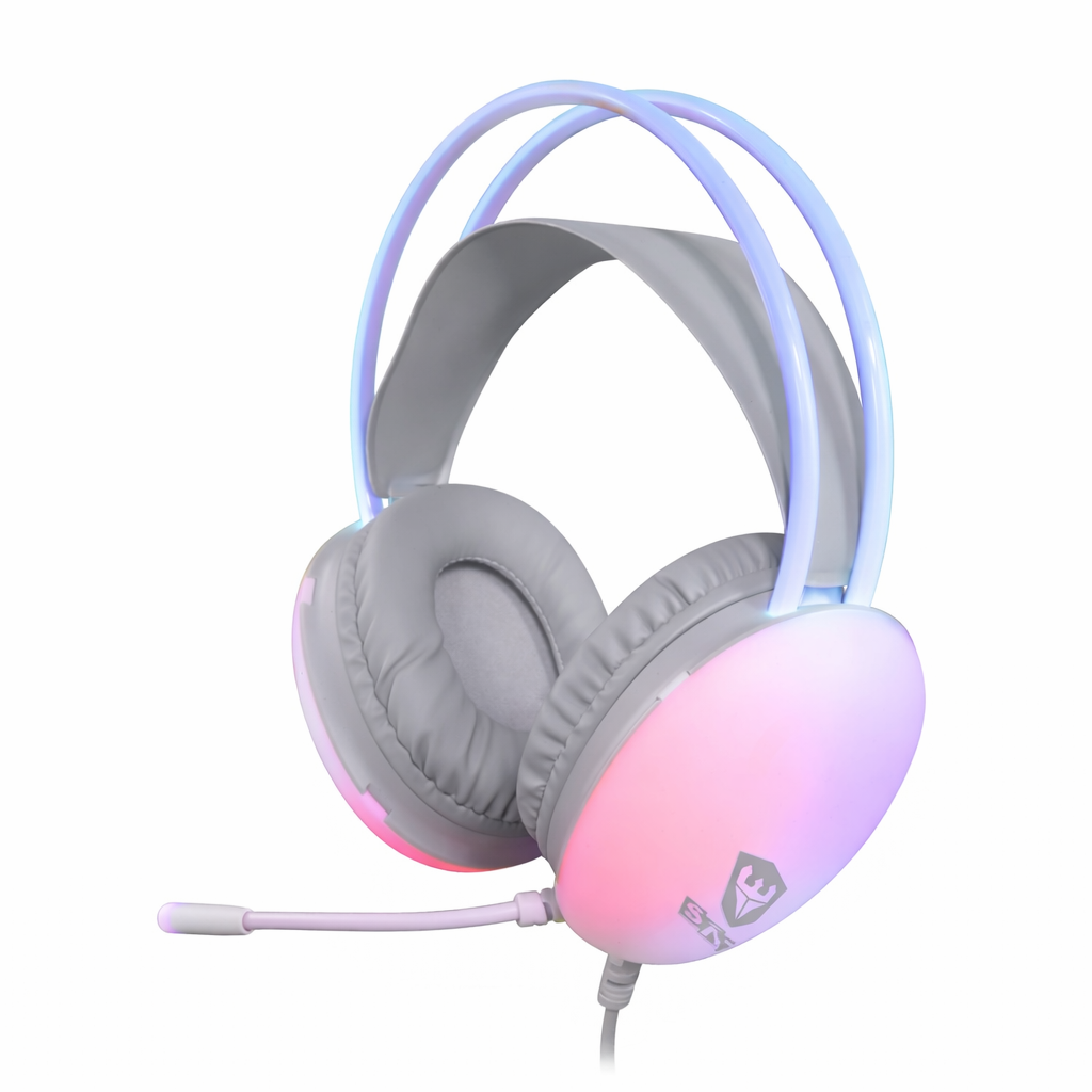 Auricular Gaming GH-554 RGB USB con Micrófono Ajustable