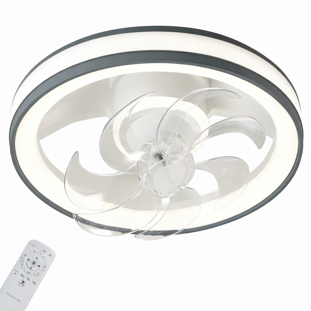 Ventilador de Techo con Luminaria A-FAN702 44W Blanco