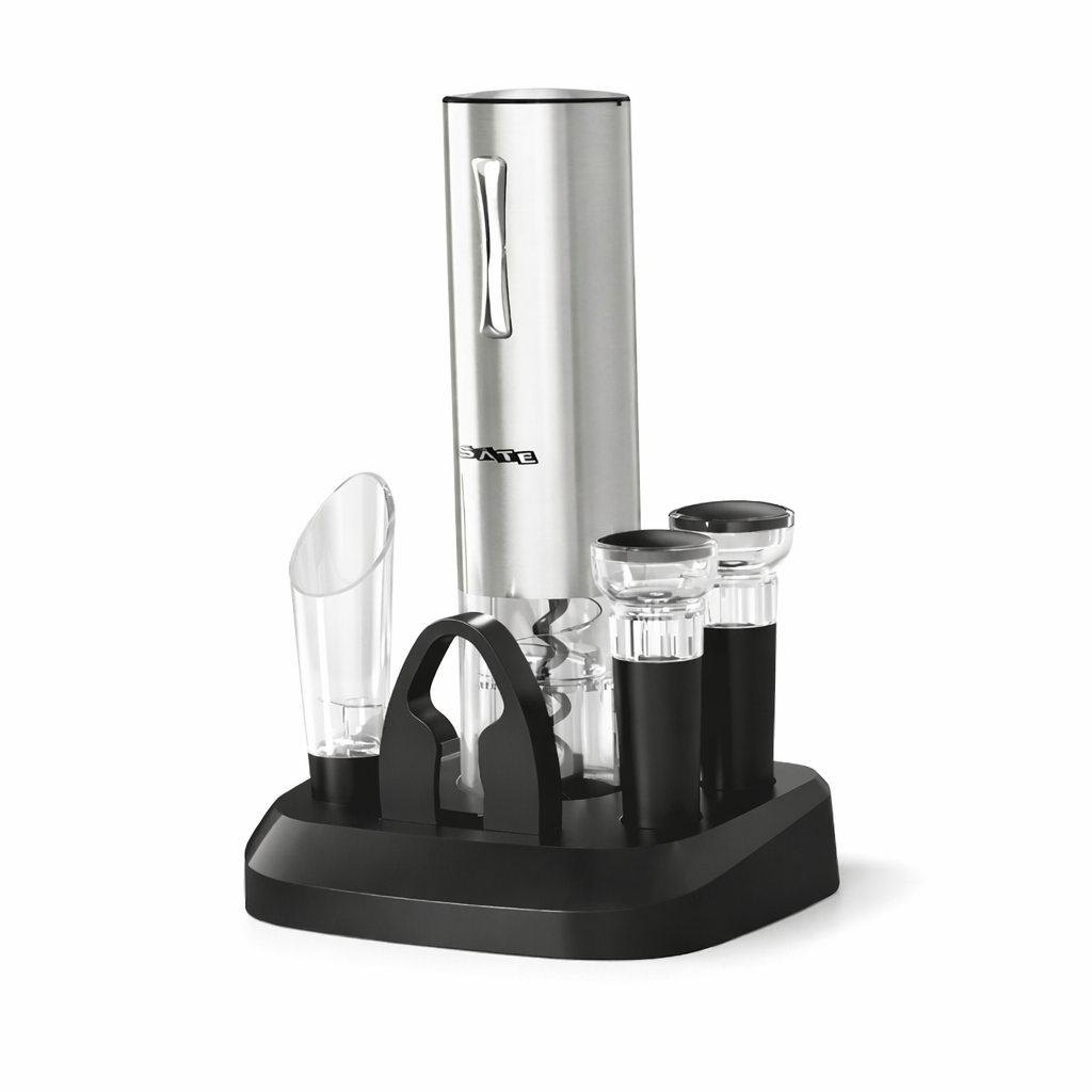 Abridor de Vino Eléctrico Inalámbrico SATE A-WP012 Recargable