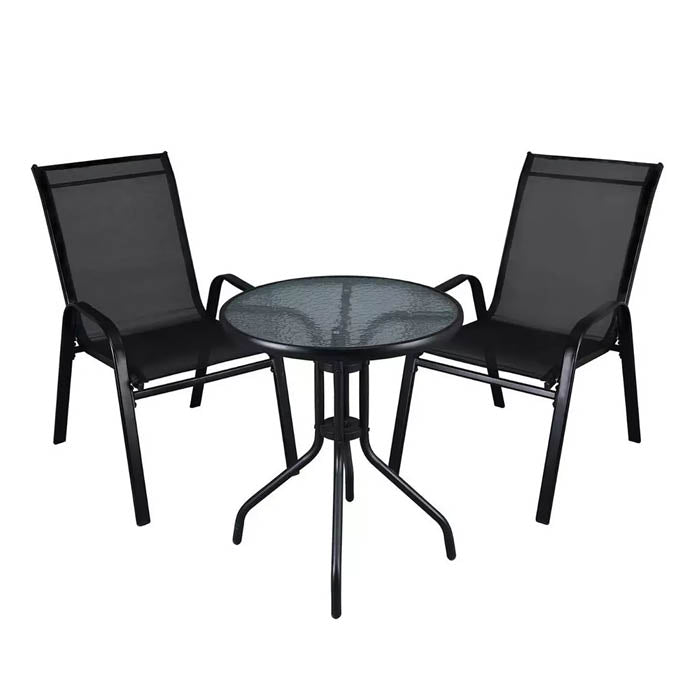 JUEGO DE MESA + SILLAS D60CM EM-6021