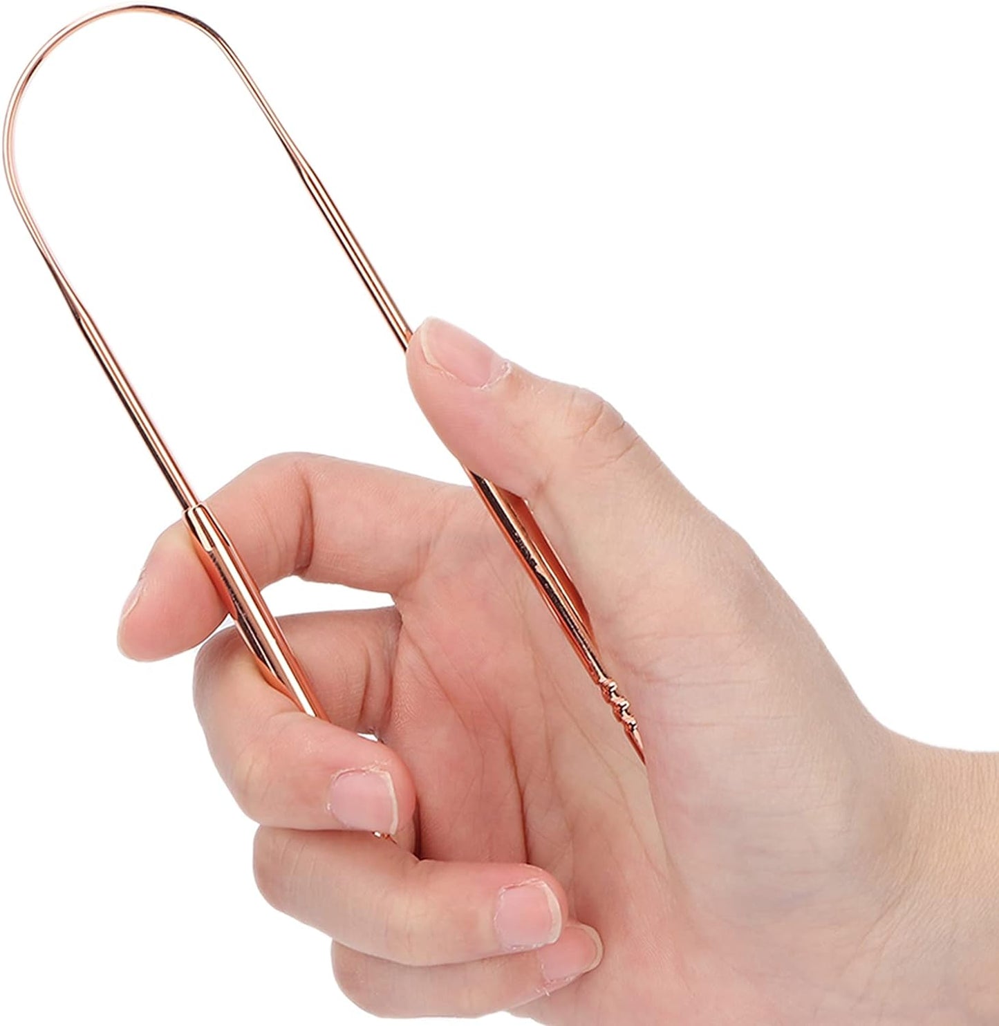 Raspador de lengua de cobre 100% antibacteriano