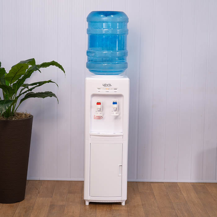 BEBEDERO DE PIE LEVEL POR COMPRESOR F/C BLANCO