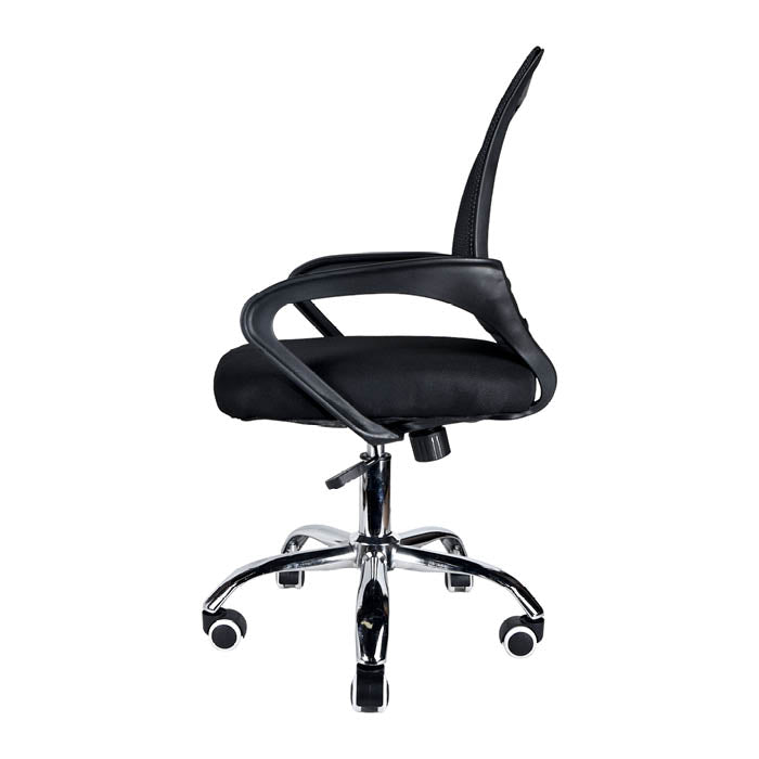 SILLA MESH DE OFICINA LEVEL COLOR NEGRO