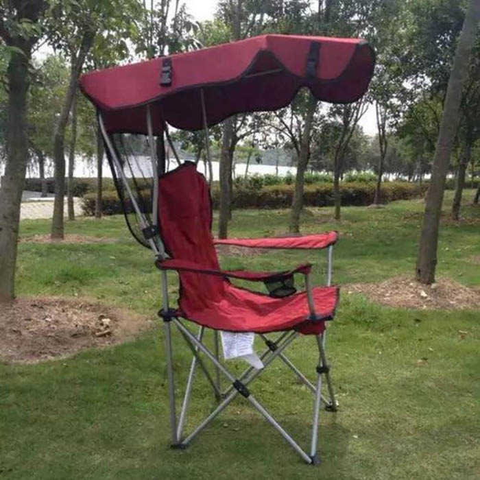 SILLA DE CAMPING CON TOLDO LEVEL BEACH
