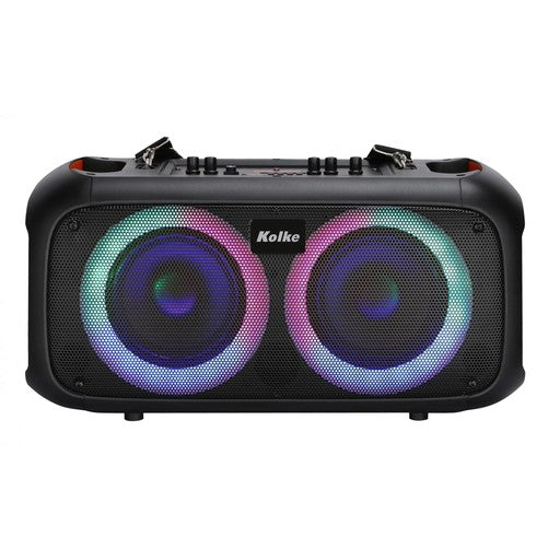 Parlante Kolke Party Dual KPB-515 Doble 6.5" 100W con Micrófono Inalámbrico