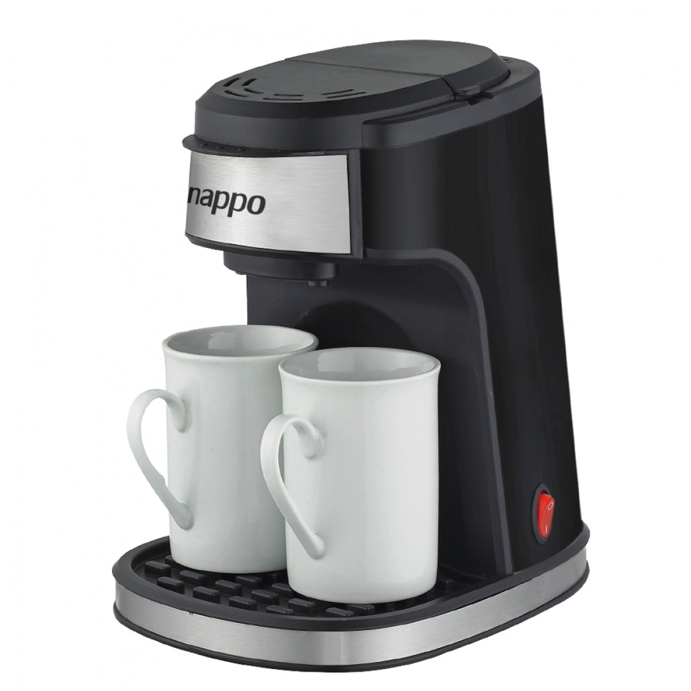CAFETERA ELÉCTRICA CON 2 TAZAS NEC-127