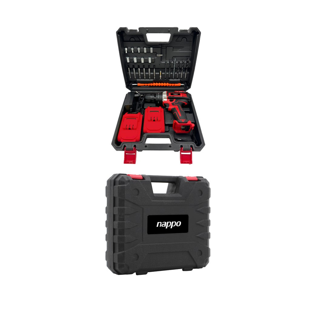 Kit Taladro Inalámbrico de Impacto Nappo NHK-216 28 piezas 21V