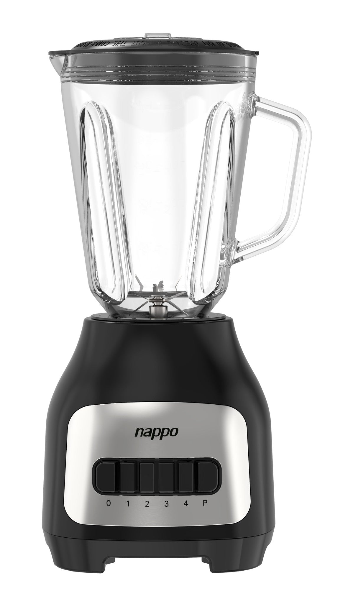 Licuadora Eléctrica Nappo NEL-333 600W Jarra de Vidrio 1,5L
