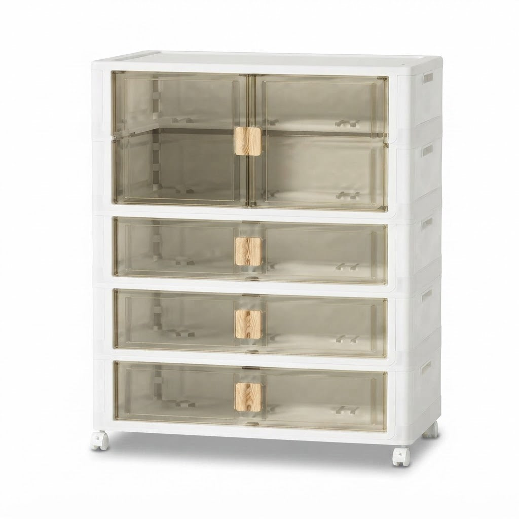 Armario plegable de 70 x 45,5 x 191,7 cm de 1,92 m, vista de producto sobre fondo blanco