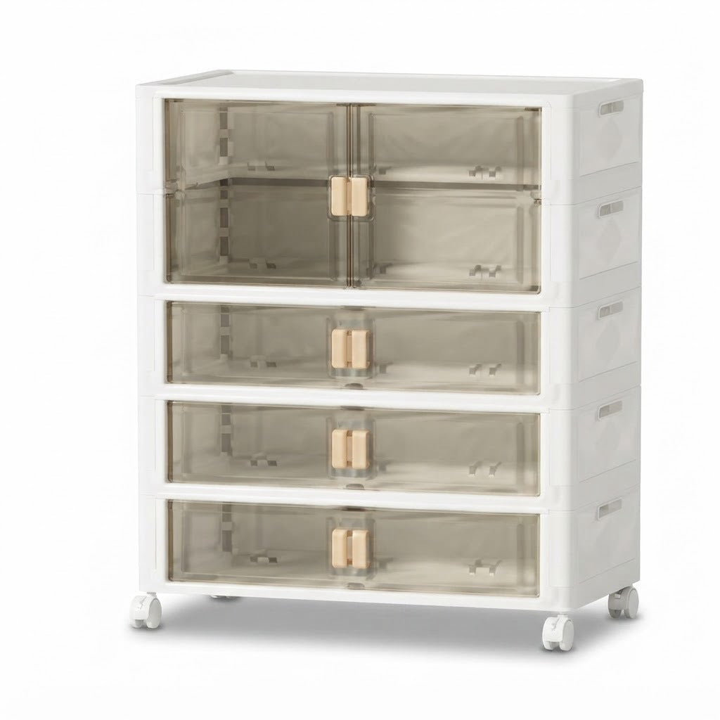 Armario plegable de 75 x 50 x 205,5 cm de 2,05 m, vista de producto sobre fondo blanco