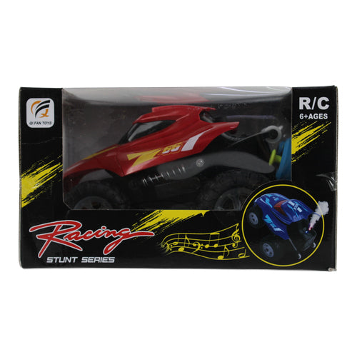Auto a control remoto acrobático Racing Stunt rojo