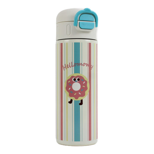 Botella térmica de acero inoxidable 500 ml diseño donut