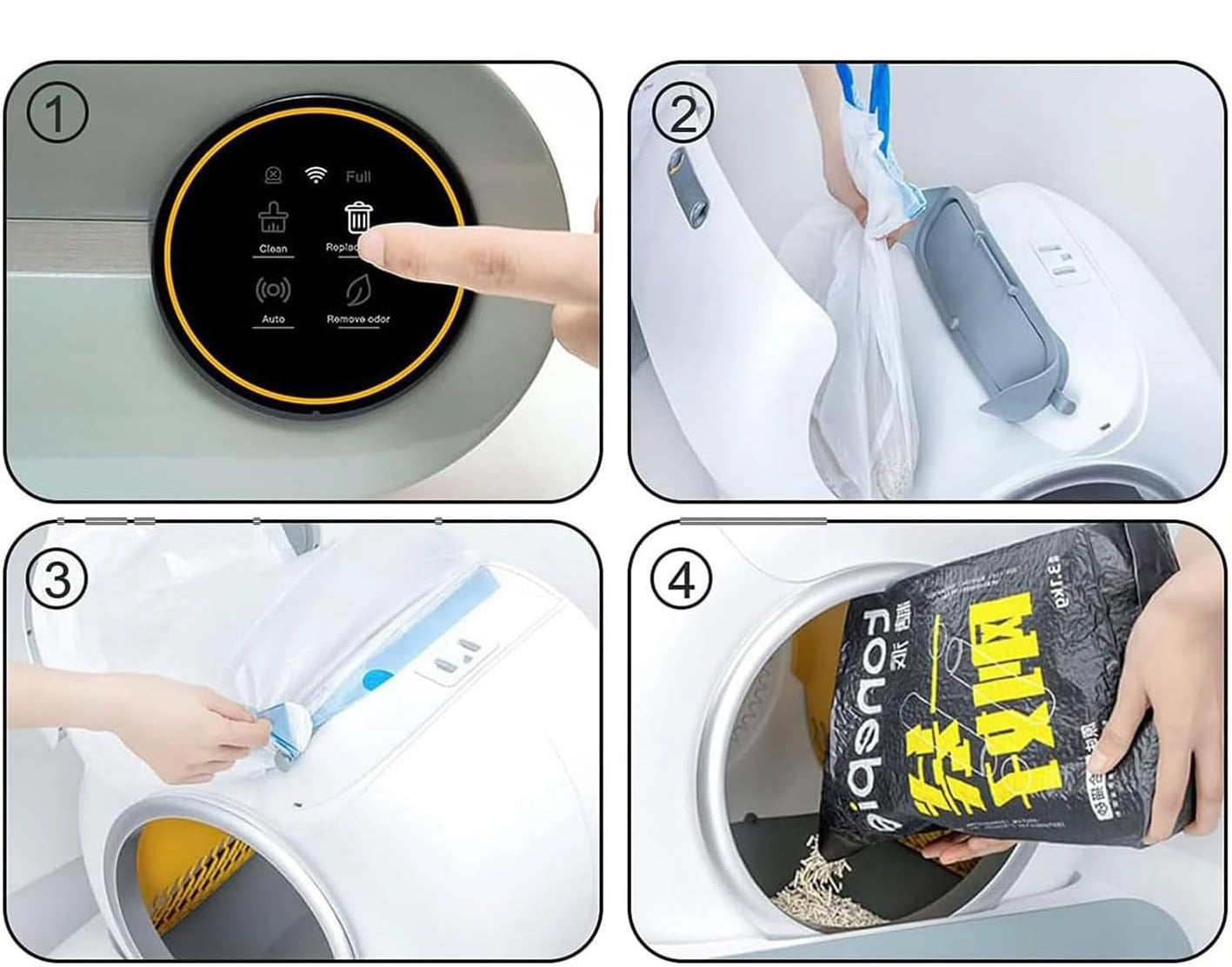 PetBox™ Caja de Arena Inteligente Autolimpiable