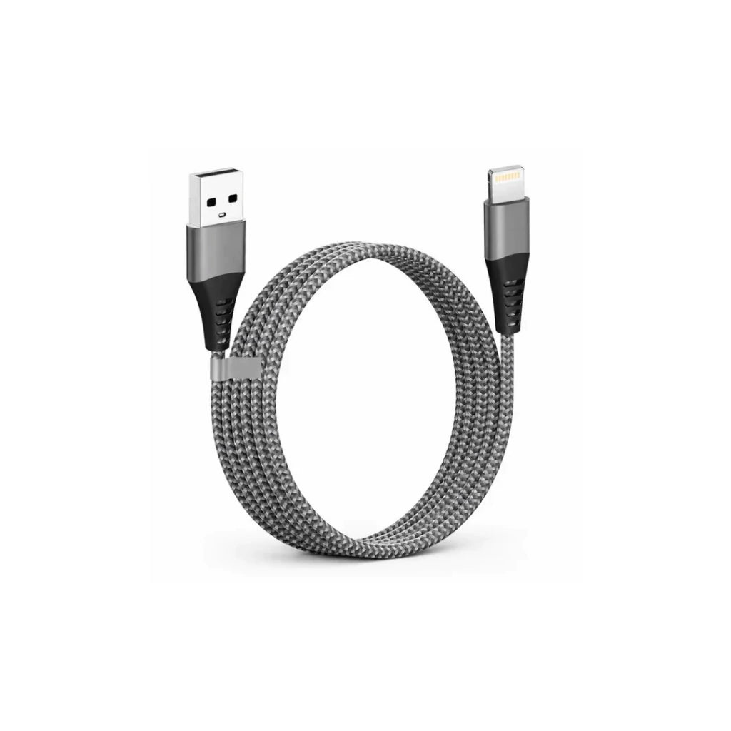 Cable Kolke USB a Lightning PD 18W KCC-5743 Negro y Gris 1m