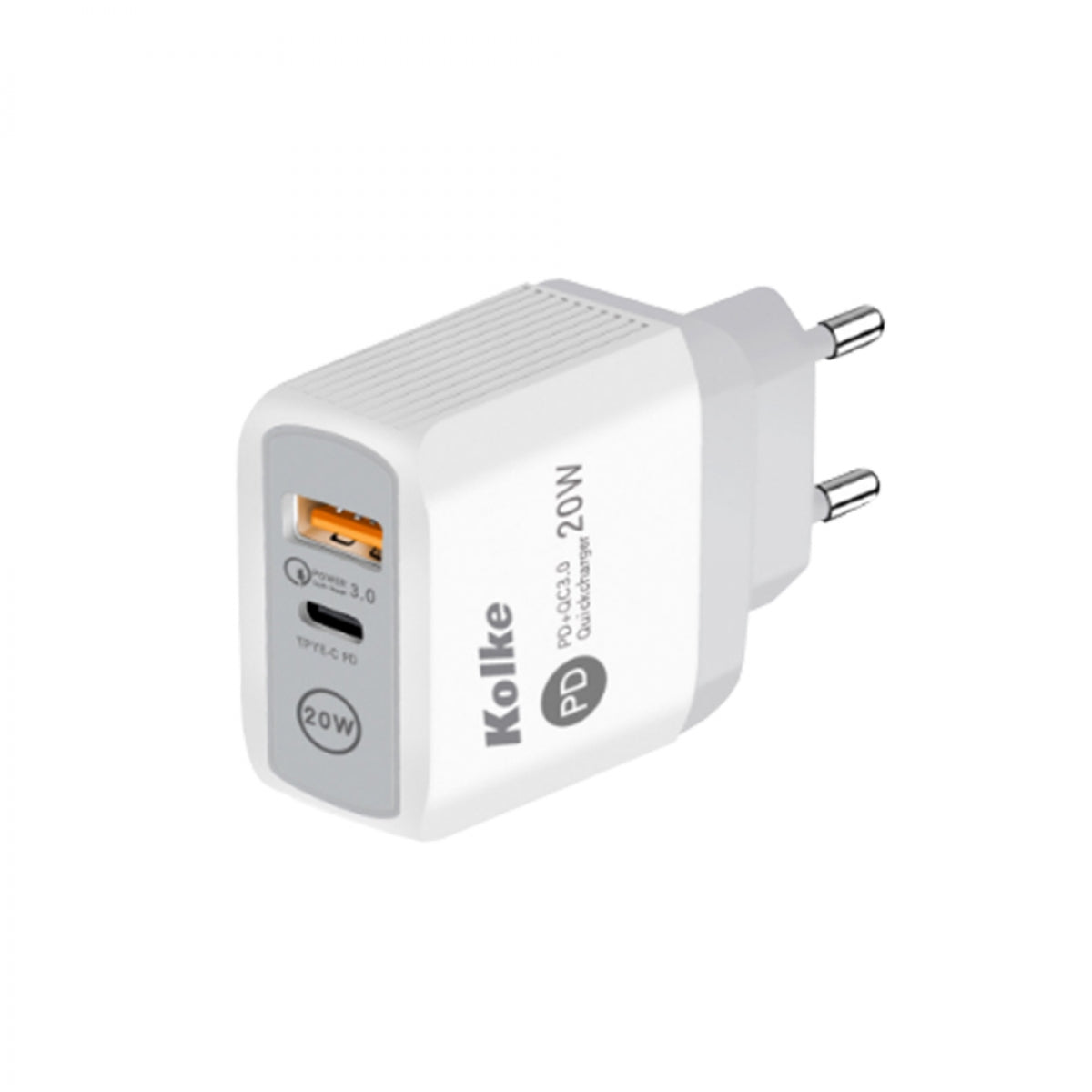 CARGADOR KOLKE CARGA RAPIDA 20W KCR-2576