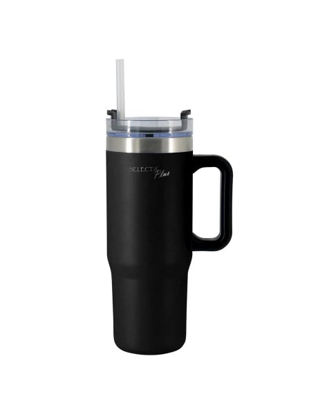 Mug Travel Térmico 1.2L Acero Inox Negro Selecta