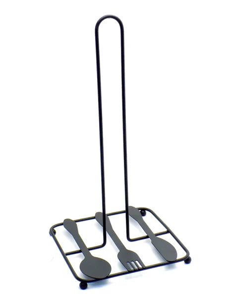 Portarollo Metal Vertical H03X15X15CM Metal Selecta