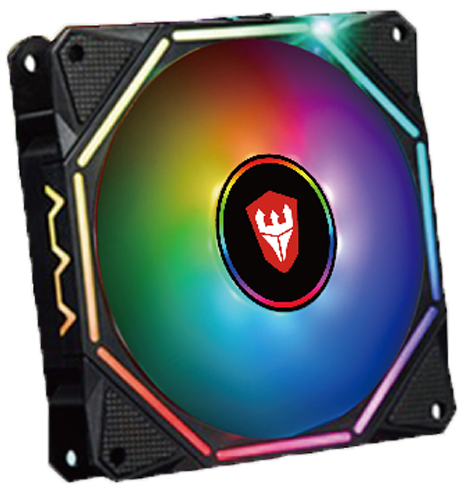 Cooler para Gabinete RGB SATE RGB-74 – 5V A-RGB