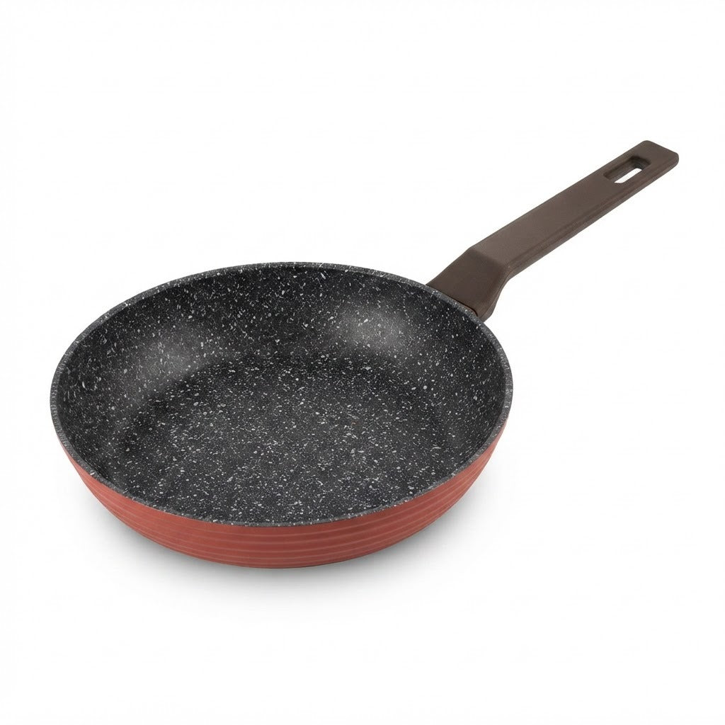 Sartén antiadherente de 28 cm, vista de producto sobre fondo blanco
