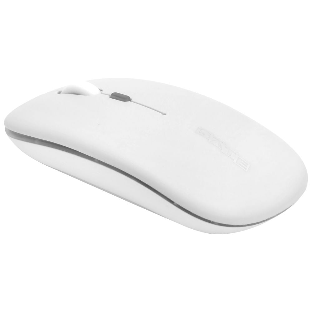 Mouse Inalámbrico A-782G – Blanco con acabado resistente y sofisticado