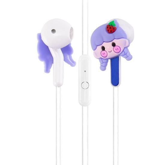 Auricular con cable Tipo-C SATE AE-T1303 color azul
