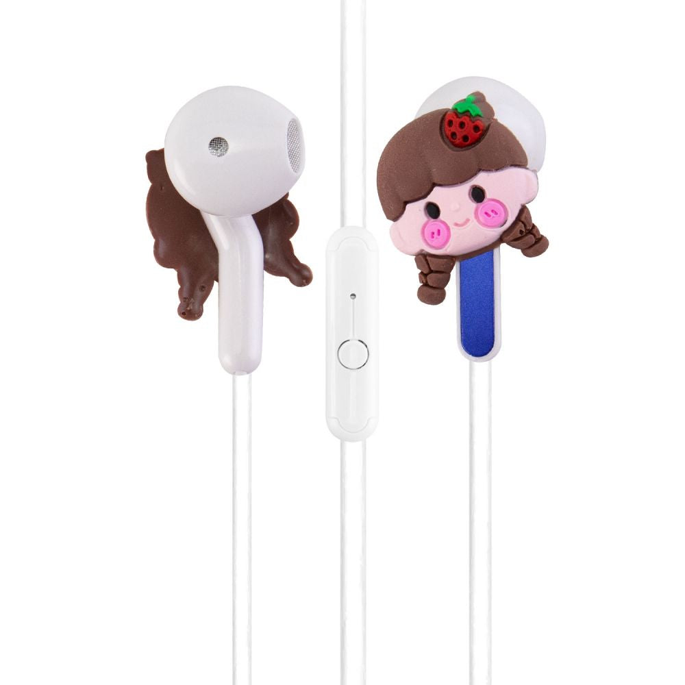 Auricular con cable Tipo-C SATE AE-T1302 color blanco