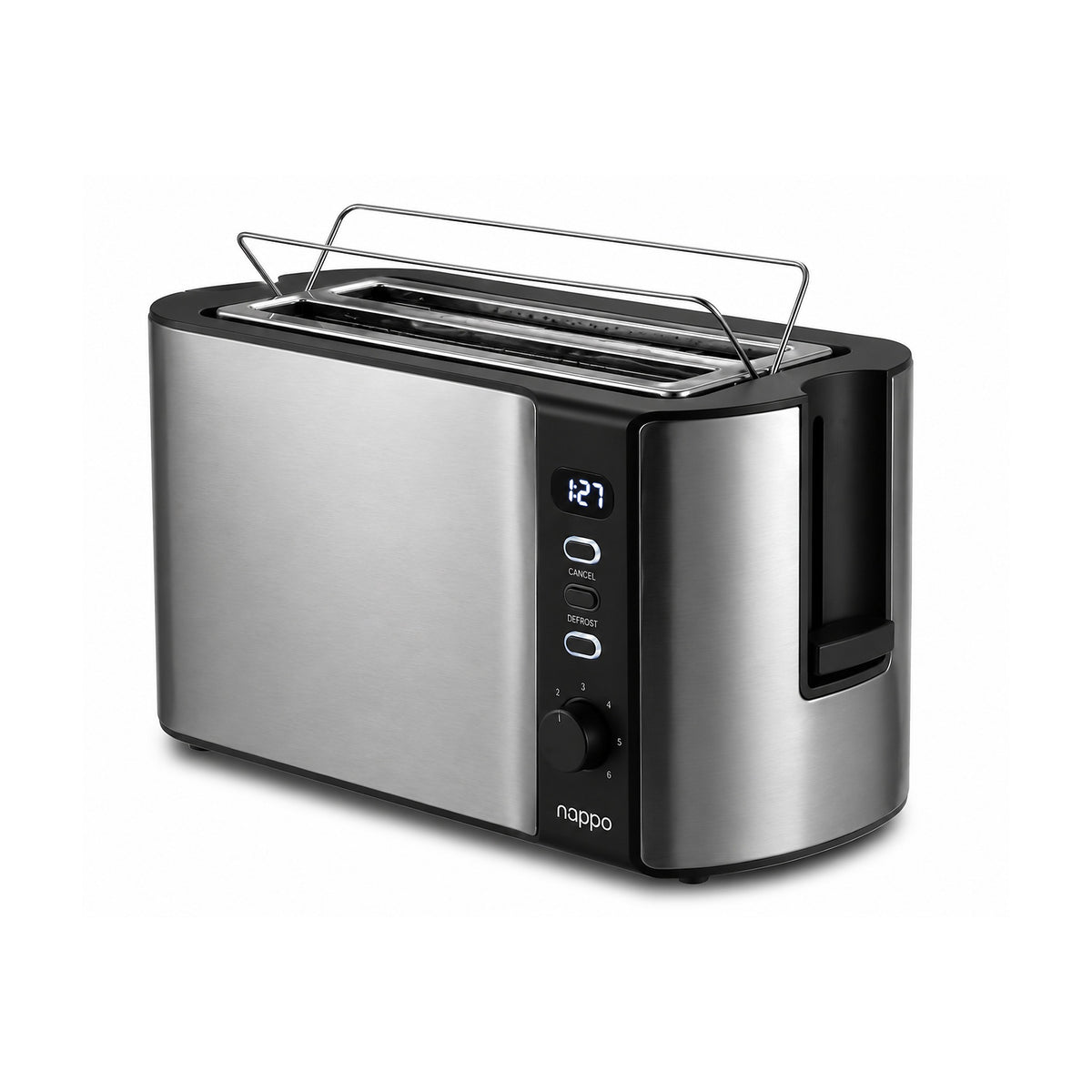 Tostadora Doble Digital Nappo NET-353 1500W de NAPPO, producto centrado sobre fondo blanco