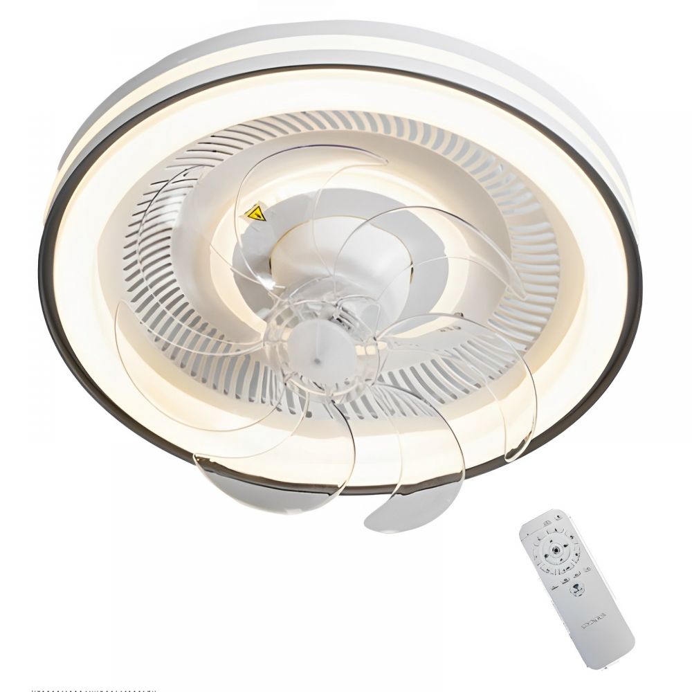 Ventilador de Techo con Luminaria A-FAN102 44W Blanco