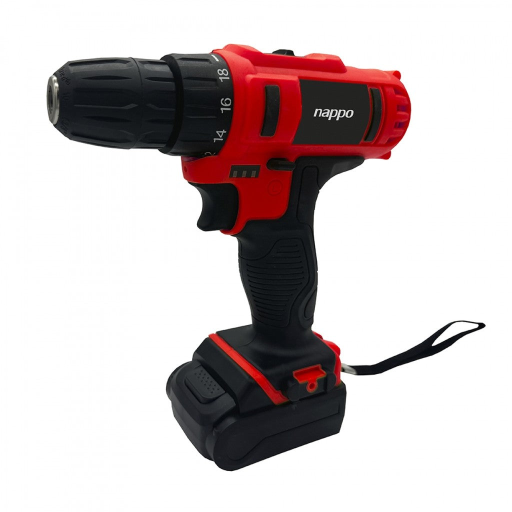 Kit Taladro Inalámbrico Nappo NHK-184 con Cepillos 12V
