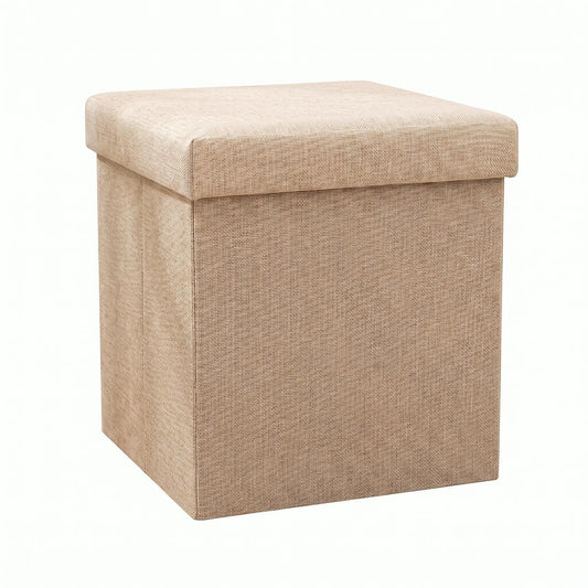 Baúl Organizador Plegable SATE 004-75801 Beige 55L 38x38x38 cm